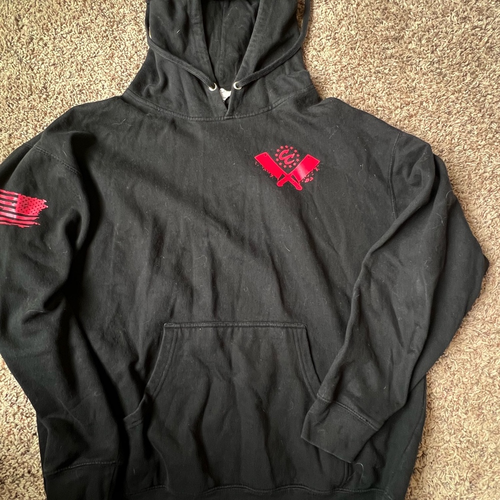 Independence I’m only here for the violence hoodie XL